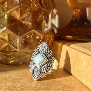 Vintage Turquoise Ring Size 7